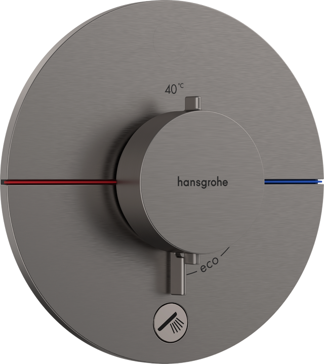 Hansgrohe Showerselect Comfort S Valve - Brushed Black Chrome - 15562340
