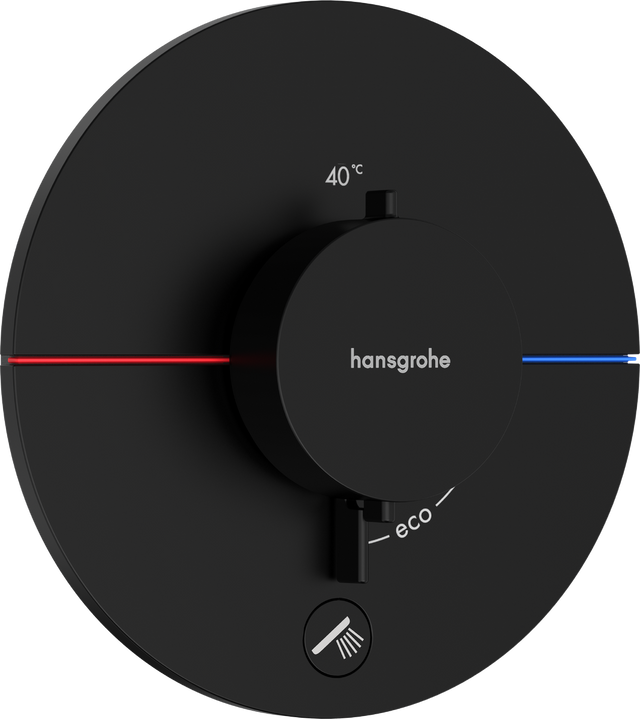 Hansgrohe Showerselect Comfort S Valve - Matt Black - 15562670
