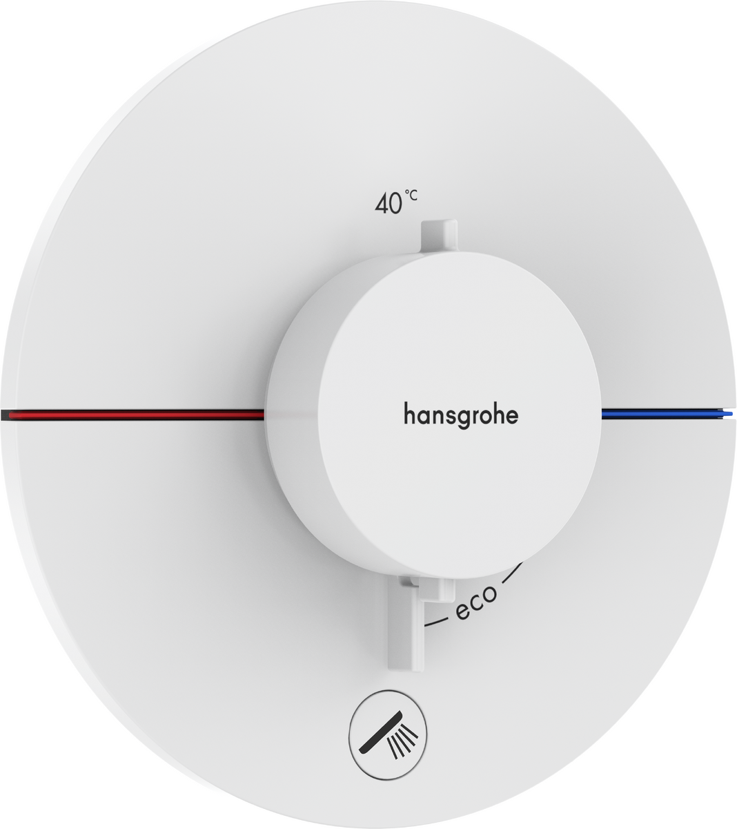 Hansgrohe Showerselect Comfort S Valve - Matt White - 15562700
