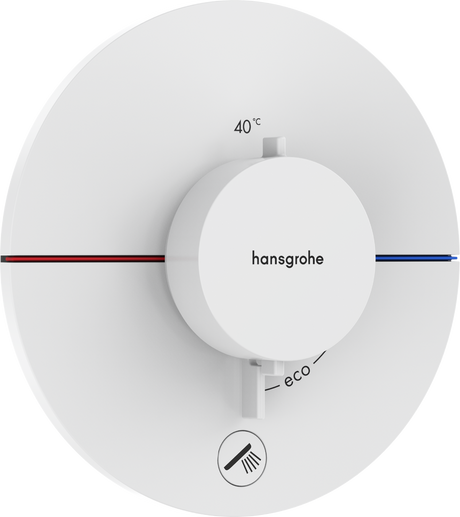 Hansgrohe Showerselect Comfort S Valve - Matt White - 15562700