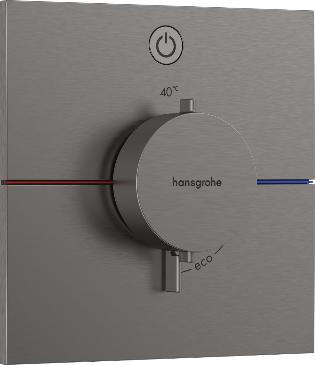 Hansgrohe Showerselect Comfort E Valve - Brushed Black Chrome - 15571340