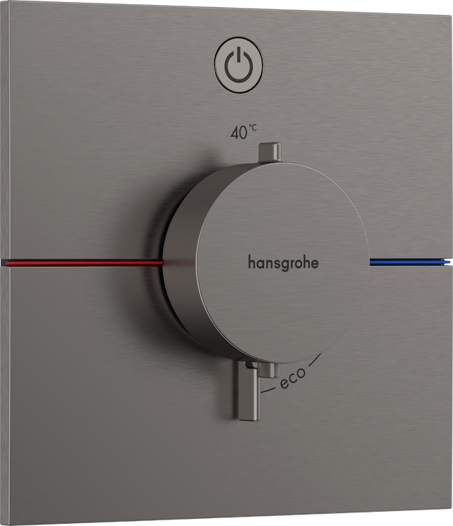 Hansgrohe Showerselect Comfort E Valve - Brushed Black Chrome - 15571340