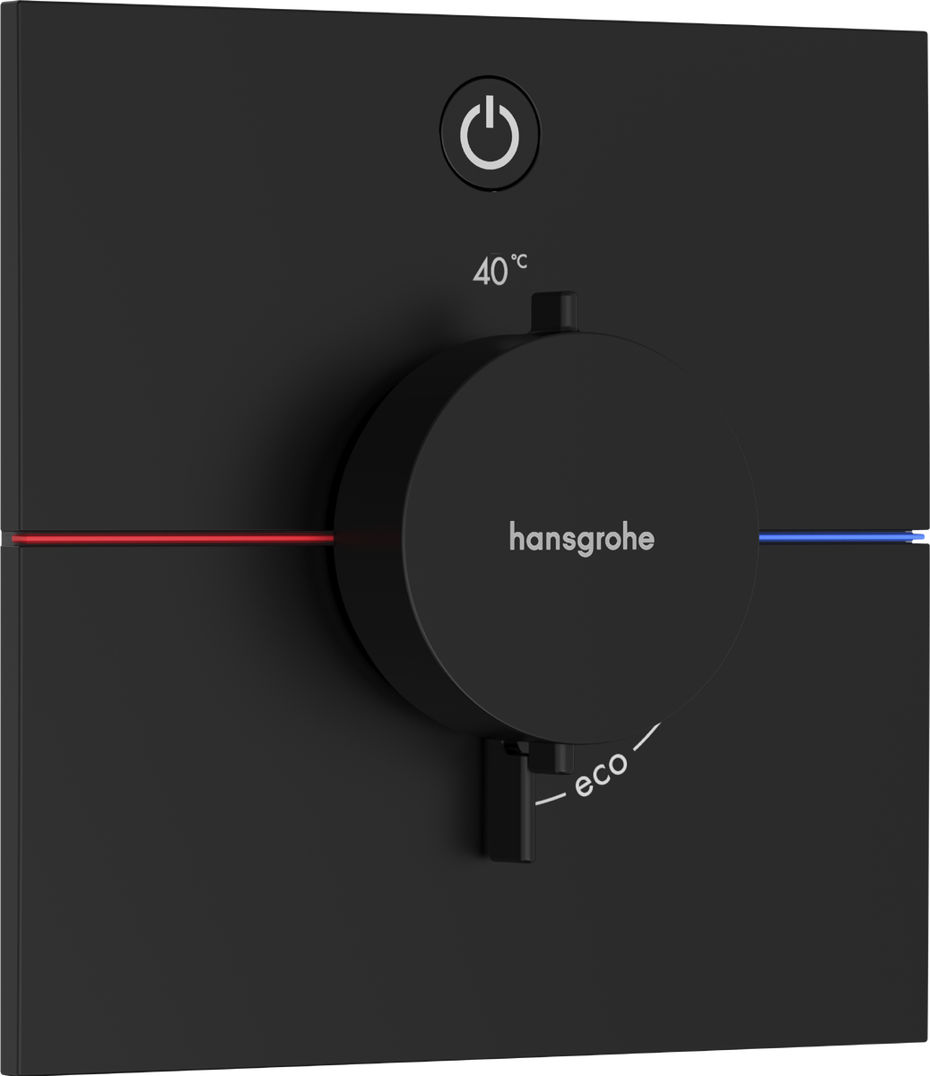 Hansgrohe Showerselect Comfort E Valve - Matt Black - 15571670
