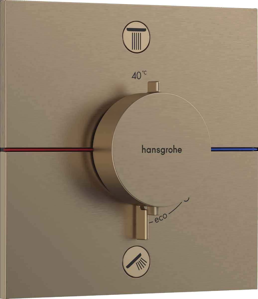 Hansgrohe Showerselect Comfort E Valve - Brushed Bronze - 15572140