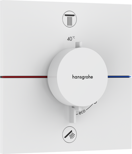 Hansgrohe Showerselect Comfort E Valve - Matt White - 15572700