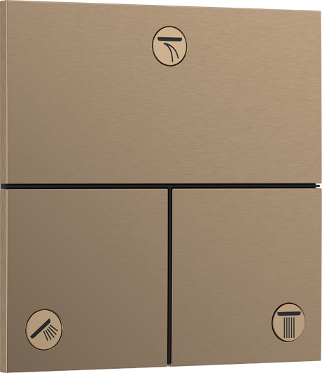 Hansgrohe Showerselect Comfort E Valve - Brushed Bronze - 15573140