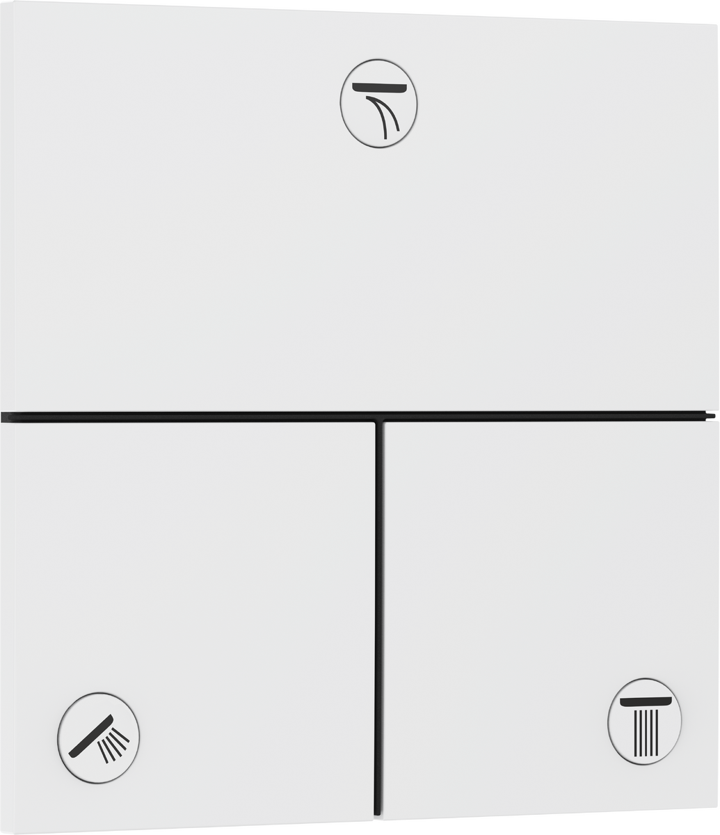 Hansgrohe Showerselect Comfort E Valve - Matt White - 15573700