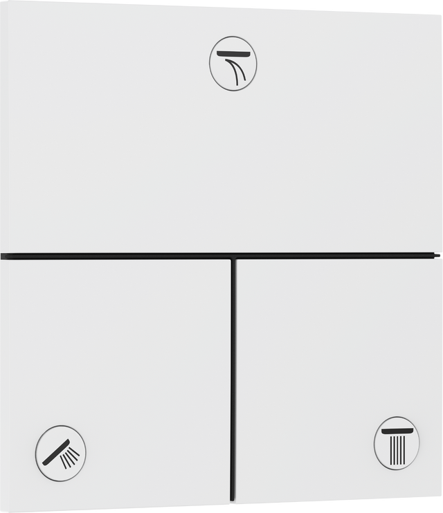 Hansgrohe Showerselect Comfort E Valve - Matt White - 15573700