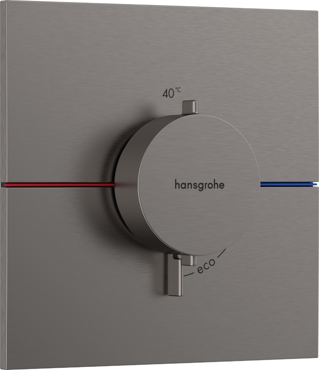 Hansgrohe Showerselect Comfort E Valve - Brushed Black Chrome - 15574340