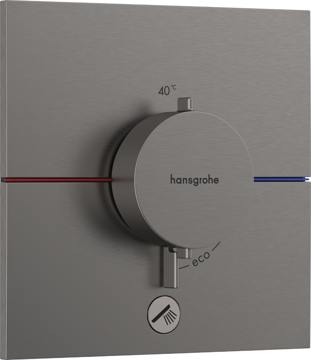Hansgrohe Showerselect Comfort E Valve - Brushed Black Chrome - 15575340