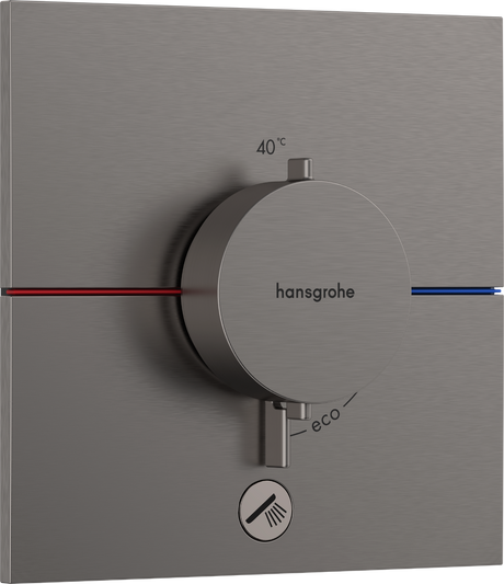 Hansgrohe Showerselect Comfort E Valve - Brushed Black Chrome - 15575340