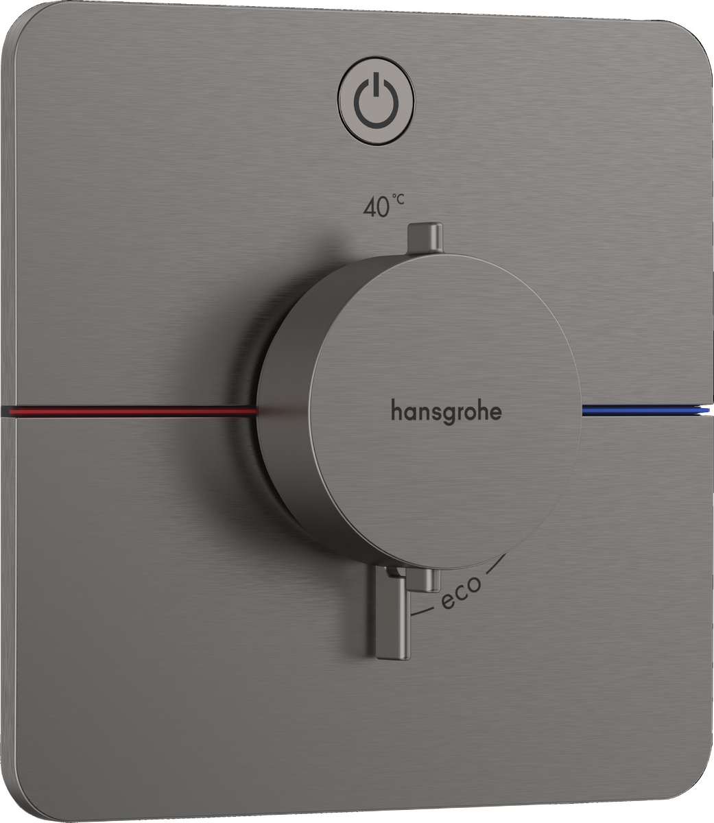 Hansgrohe Showerselect Comfort Q Valve - Brushed Black Chrome - 15581340