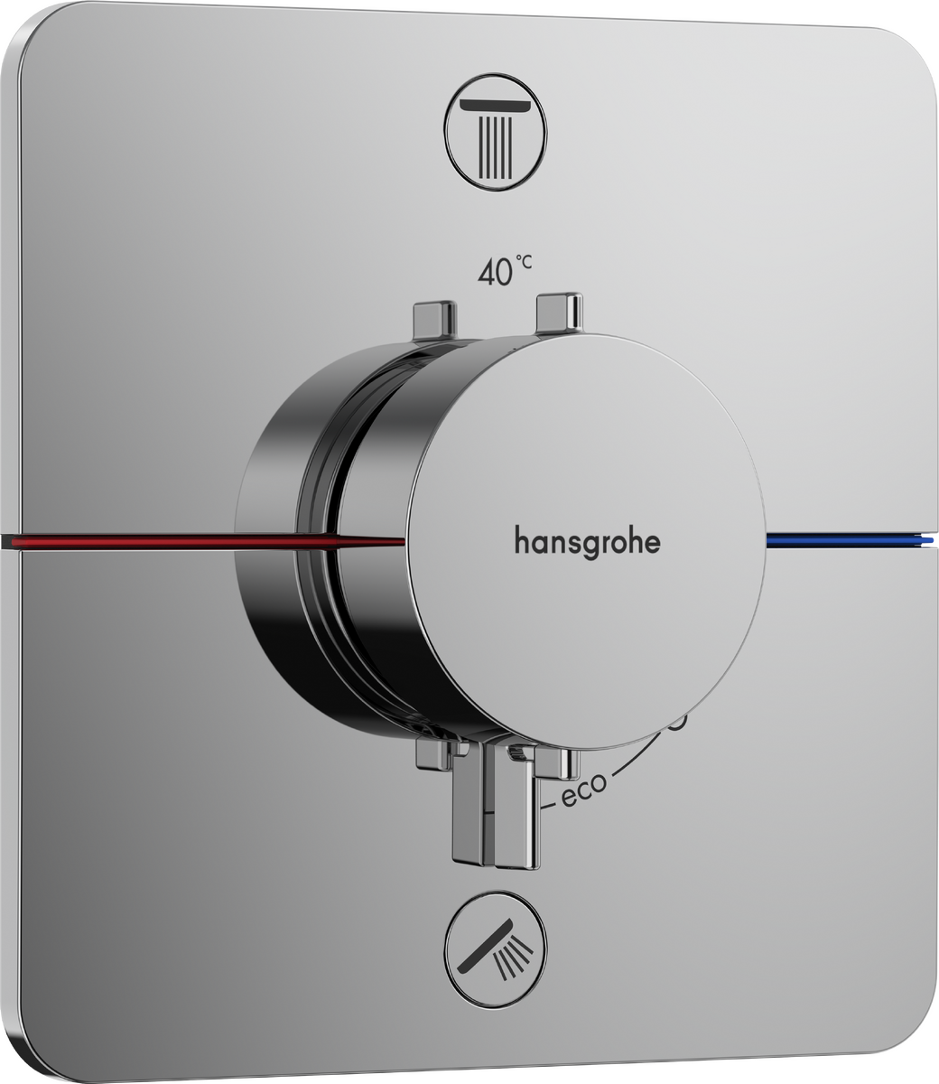 Hansgrohe Showerselect Comfort Q Valve - Chrome - 15586000