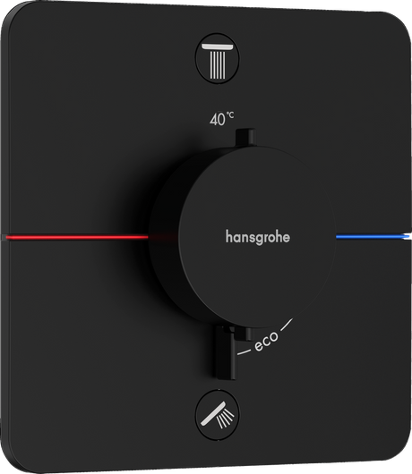 Hansgrohe Showerselect Comfort Q Valve - Matt Black - 15586670