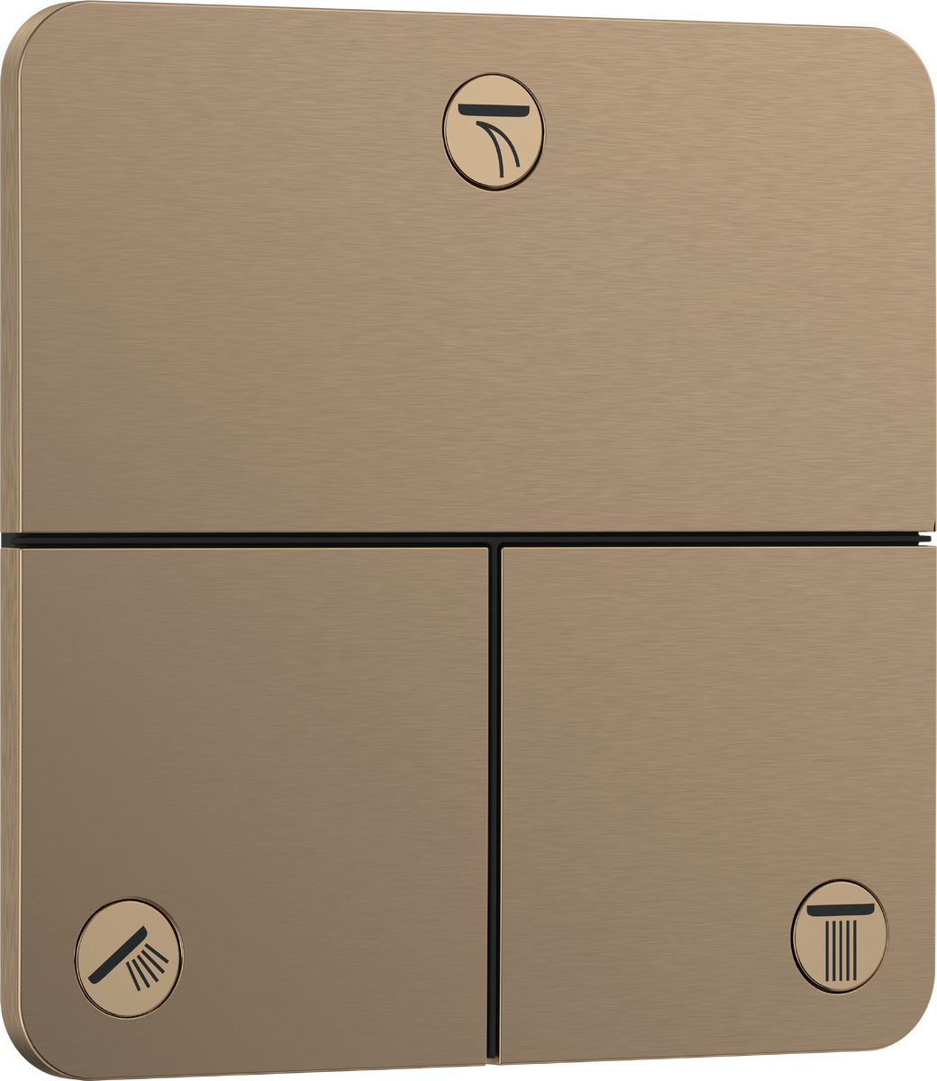 Hansgrohe Showerselect Comfort Q Valve - Brushed Bronze - 15587140