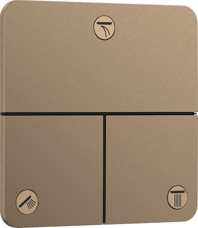 Hansgrohe Showerselect Comfort Q Valve - Brushed Bronze - 15587140