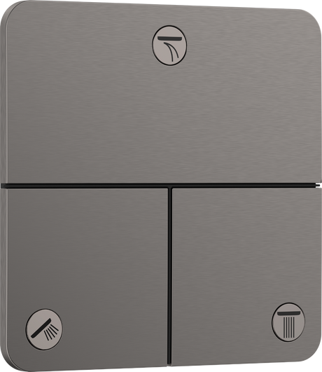 Hansgrohe Showerselect Comfort Q Valve - Brushed Black Chrome - 15587340