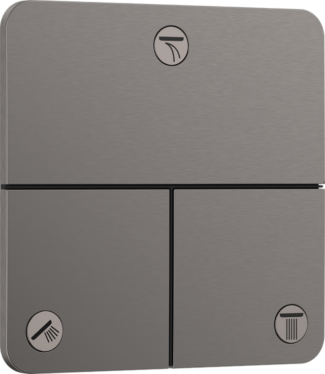 Hansgrohe Showerselect Comfort Q Valve - Brushed Black Chrome - 15587340