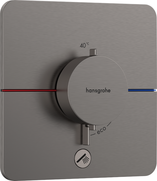 Hansgrohe Showerselect Comfort Q Valve - Brushed Black Chrome - 15589340