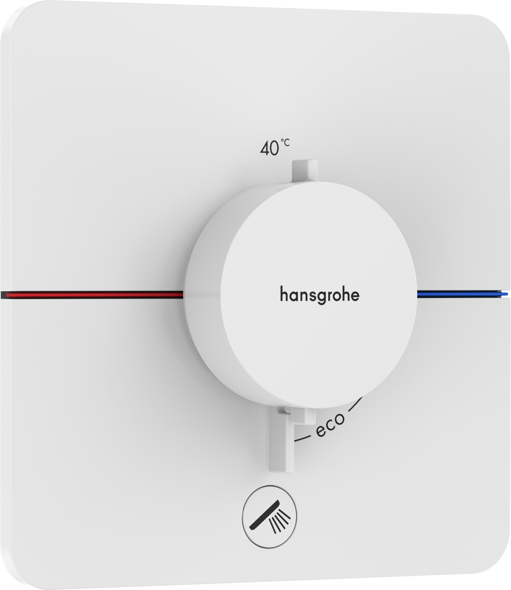 Hansgrohe Showerselect Comfort Q Valve - Matt White - 15589700
