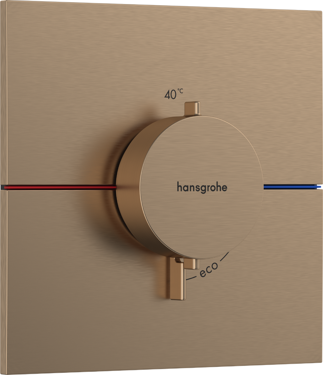 Hansgrohe Showerselect Comfort E Valve - Brushed Bronze - 15574140