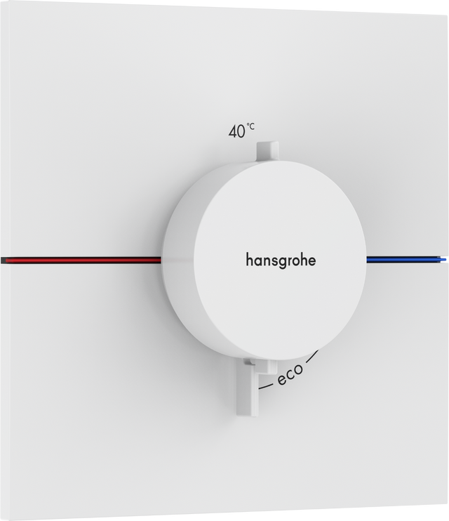 Hansgrohe Showerselect Comfort E Valve - Matt White - 15574700