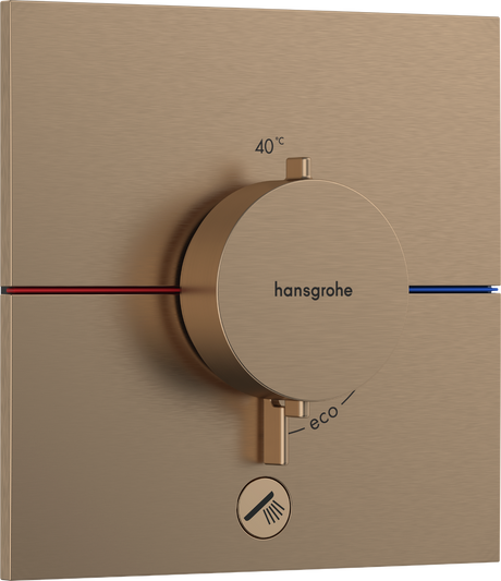 Hansgrohe Showerselect Comfort E Valve - Brushed Bronze - 15575140