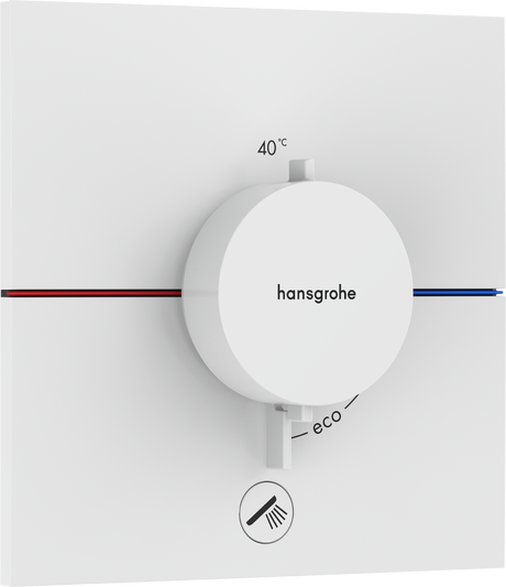 Hansgrohe Showerselect Comfort E Valve - Matt White - 15575700