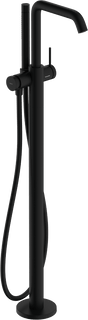 Hansgrohe Tecturis S Floor - standing Single Lever Bath Mixe - Matt Black - 73440670 - TAP 'N' SHOWER