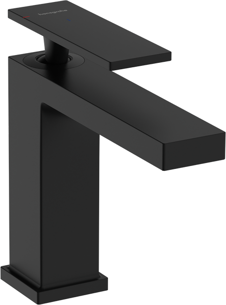 Hansgrohe Tecturis E Single Lever Basin Mixer - Matt Black - 73012670