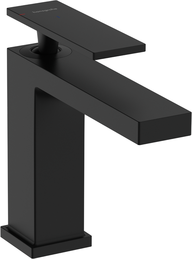Hansgrohe Tecturis E Single Lever Basin Mixer - Matt Black - 73012670
