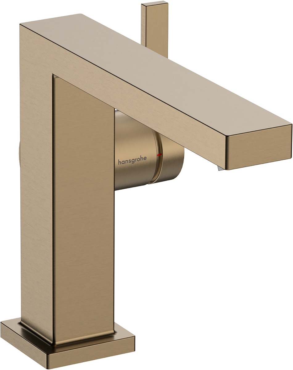 Hansgrohe Tecturis E Fine Coolstart Ecosmart+ Single Lever Basin Mixer 110 - Brushed Bronze - 73020140
