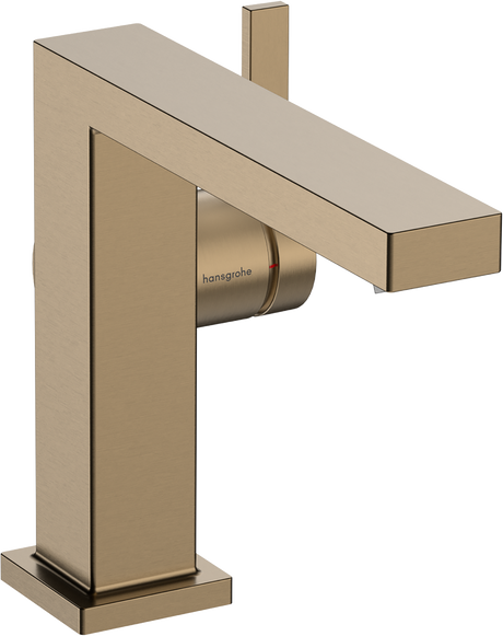 Hansgrohe Tecturis E Fine Coolstart Ecosmart+ Single Lever Basin Mixer 110 - Brushed Bronze - 73020140