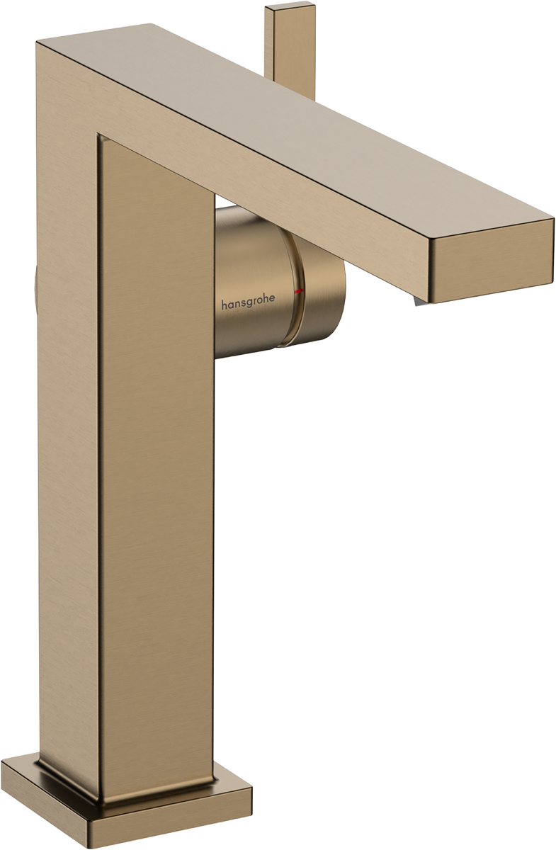 Hansgrohe Tecturis E Single Lever Basin Mixer - Brushed Bronze - 73040140