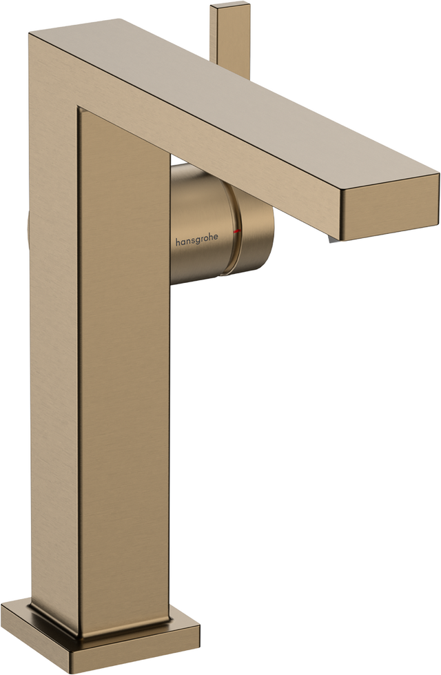 Hansgrohe Tecturis E Single Lever Basin Mixer - Brushed Bronze - 73040140