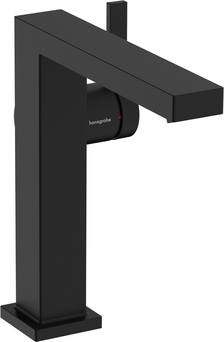 Hansgrohe Tecturis E Single Lever Basin Mixer - Matt Black - 73040670
