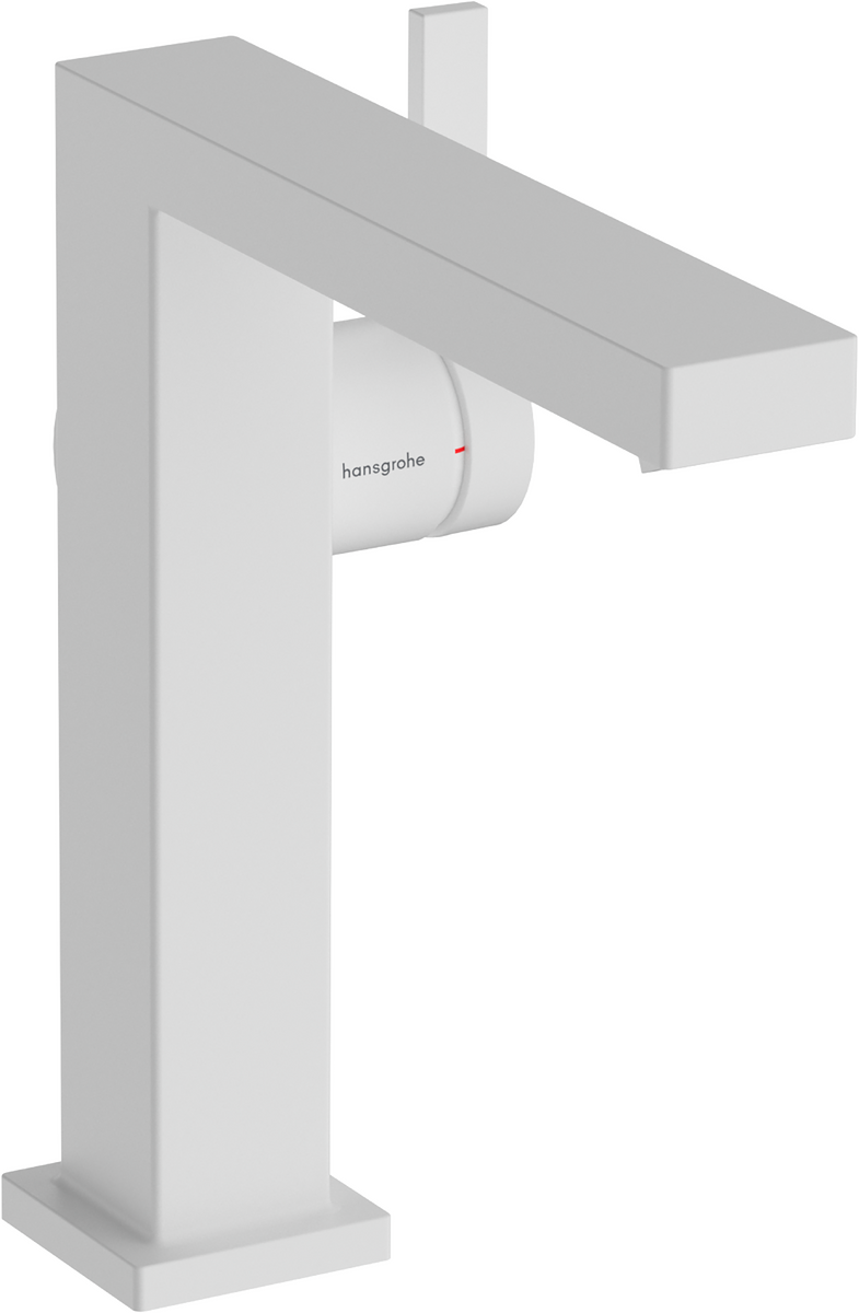 Hansgrohe Tecturis E Single Lever Basin Mixer - Matt White - 73040700