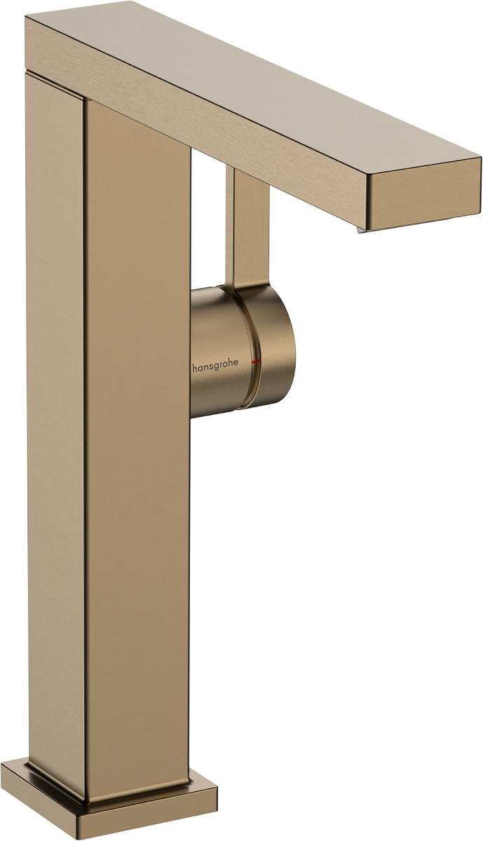 Hansgrohe Tecturis E Fine Coolstart Ecosmart+ Single Lever Basin Mixer 210 - Brushed Bronze - 73060140