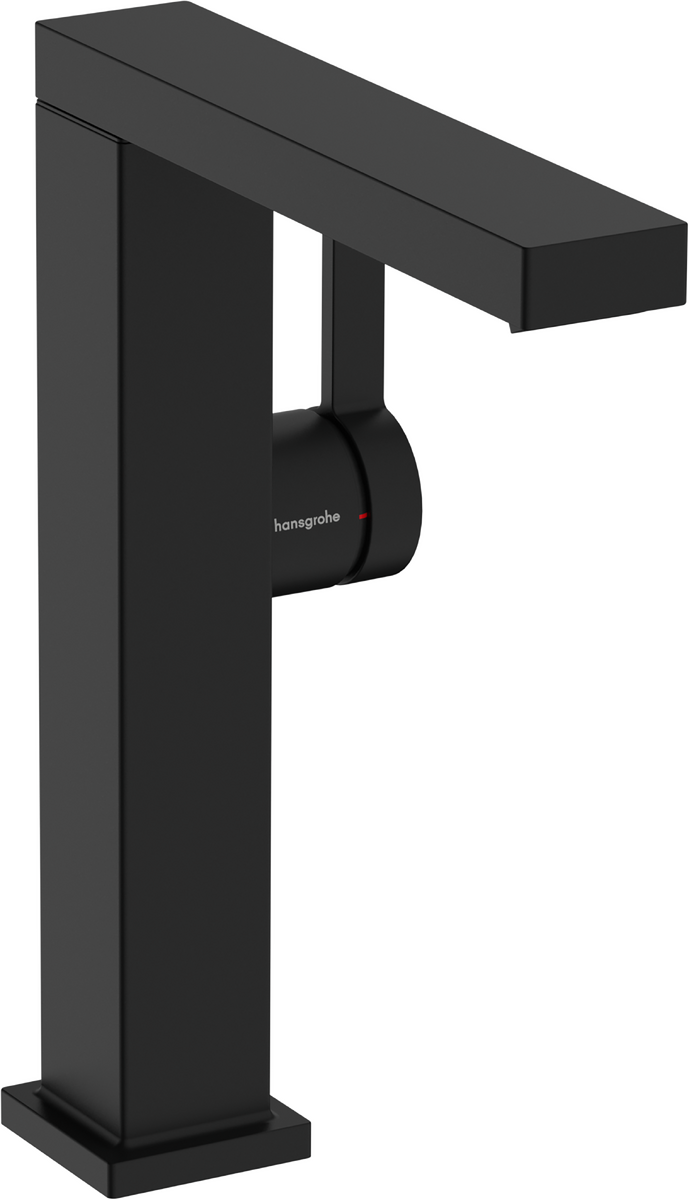 Hansgrohe Tecturis E Fine Coolstart Ecosmart+ Single Lever Basin Mixer 210 - Matt Black - 73060670