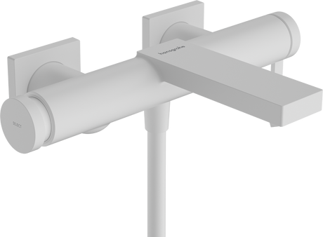 Hansgrohe Tecturis E Single Lever Bath Mixer - Matt White - 73420700