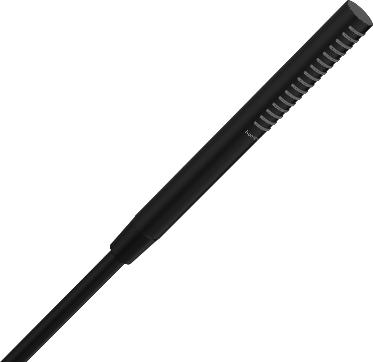 Hansgrohe Pulsify S Baton Hand Shower 100 1jet Ecosmart - Matt Black - 24125670