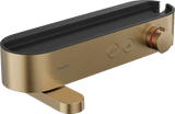 Hansgrohe ShowerTablet Select Bath Thermostat 400 For Exposed Installation - Brushed Bronze - 24340140 - TAP 'N' SHOWER