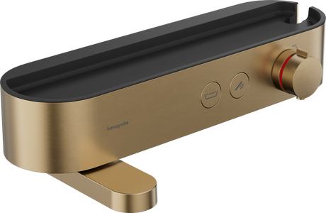 Hansgrohe ShowerTablet Select Bath Thermostat 400 For Exposed Installation - Brushed Bronze - 24340140