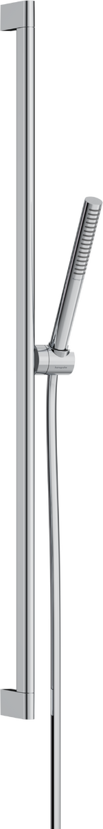 Hansgrohe Pulsify S Shower Set 100 1jet Ecosmart+ with Shower Bar 90cm - Chrome - 24383000