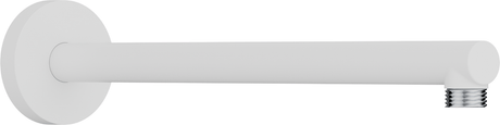 Hansgrohe Shower Arm S 39 Cm - Matt White - 24357700 - TAP 'N' SHOWER