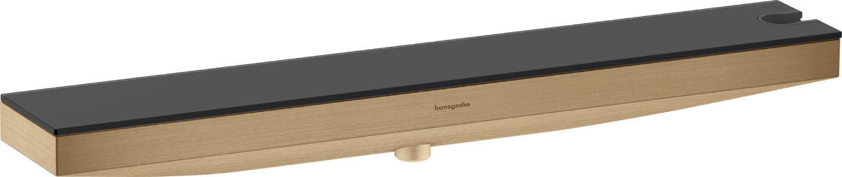 Hansgrohe Rainfinity Wall Outlet Porter 500 With Shower Holder And Shower Shelf Right - Brushed Bronze - 26858140