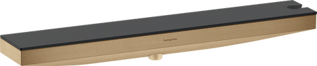 Hansgrohe Rainfinity Wall Outlet Porter 500 With Shower Holder And Shower Shelf Right - Brushed Bronze - 26858140
