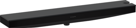 Hansgrohe Rainfinity Wall Outlet Porter 500 With Shower Holder And Shower Shelf Right - Matt Black - 26858670