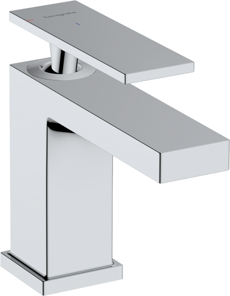 Hansgrohe Tecturis E Single Lever Basin Mixer 80 - Chrome - 73001000