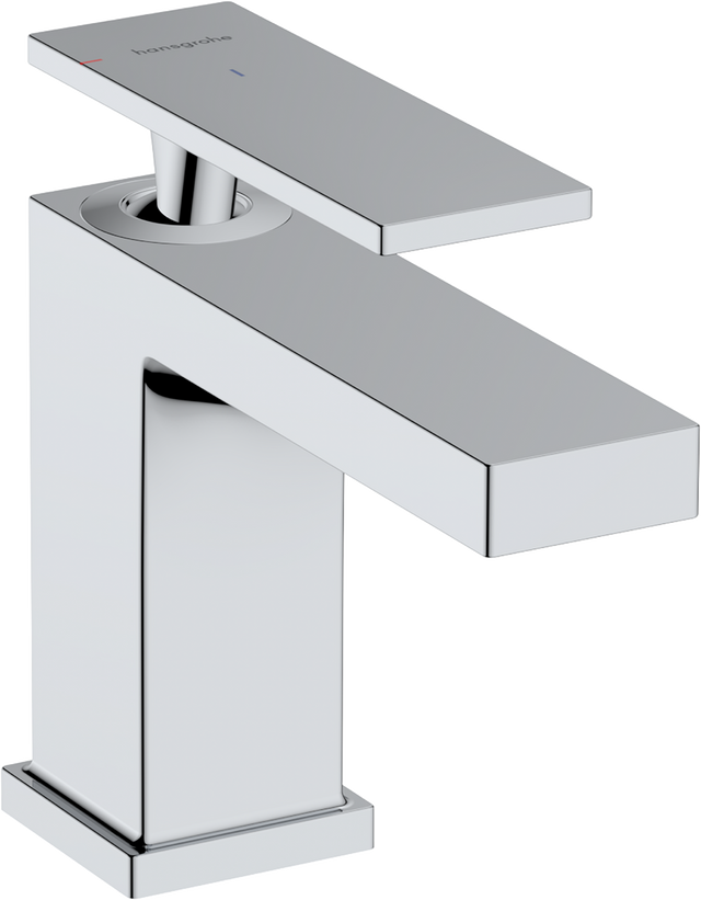 Hansgrohe Tecturis E Single Lever Basin Mixer 80 - Chrome - 73001000